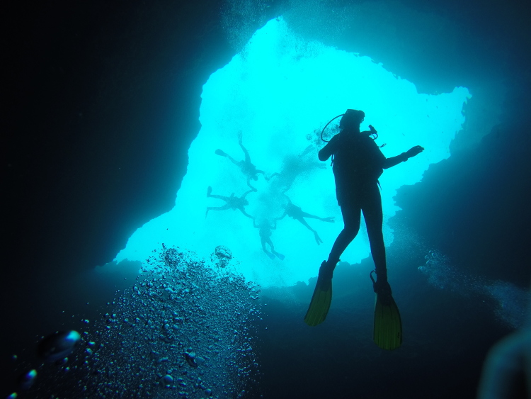 Blue Hole dive